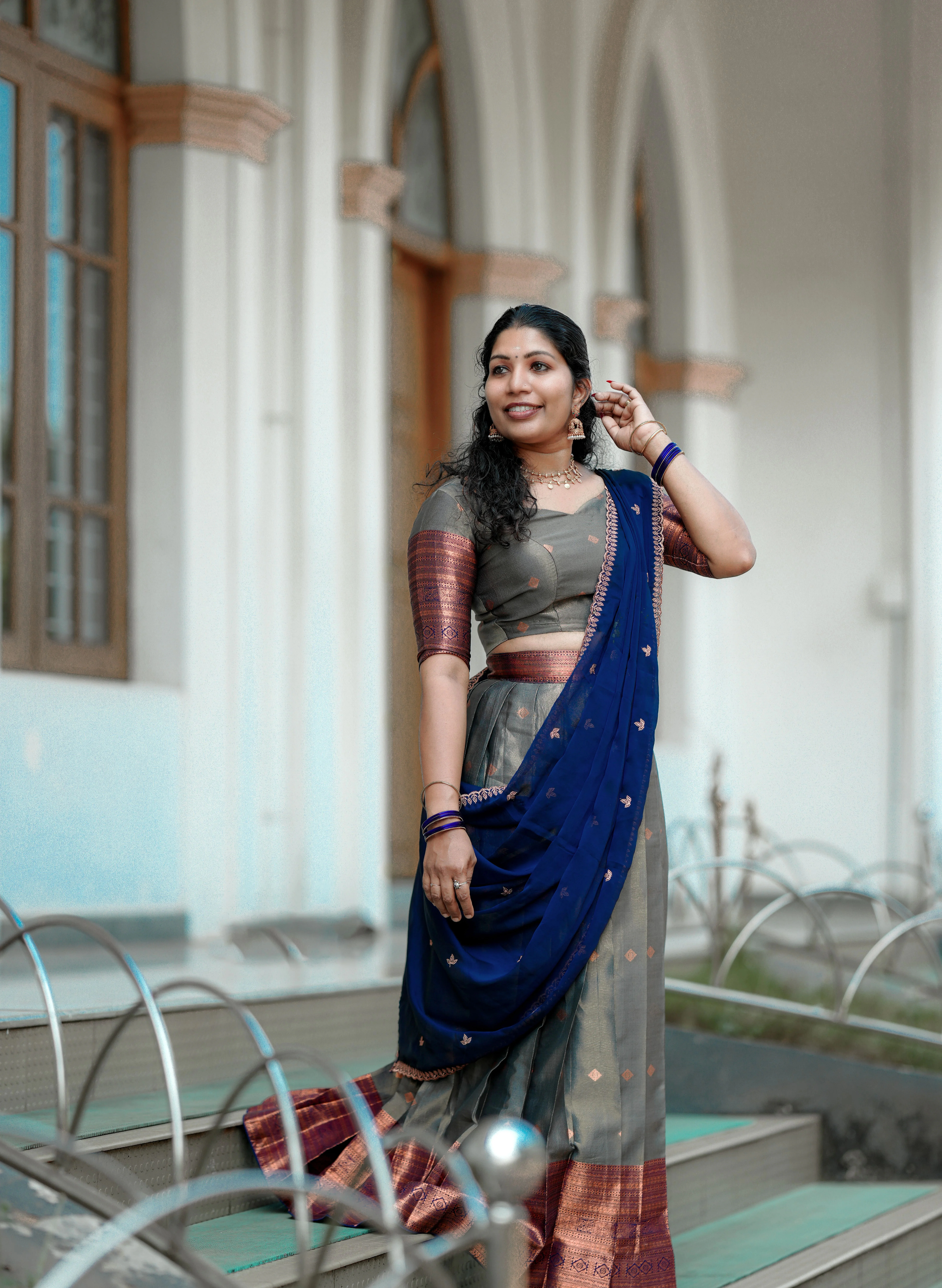 Embracing Elegance Under the Moonlight 